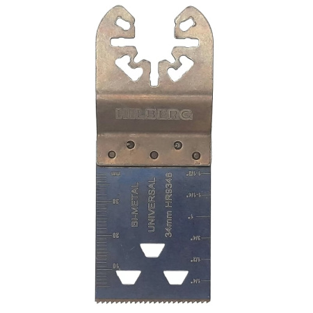 Полотно пильное погружное универсальное Hilberg Bi-M 34х40х18TPI HR9348