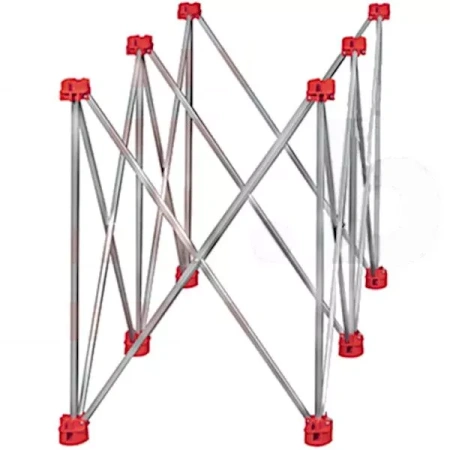 Подстолье складное DLT Сороконожка, версия Lite, 0.75 м х 1.5 м, нержавейка, арт. 3887