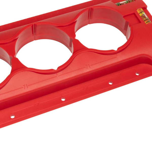 Шаблон для подрозетников 3-х местный DLT, арт.51800