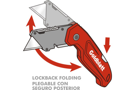 Нож складной сверхмощный Goldblatt G08210