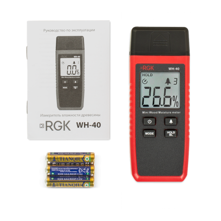 Измеритель влажности древесины RGK WH-40