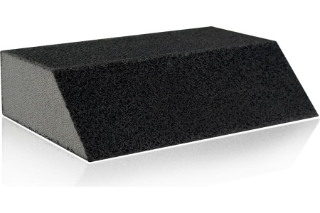 Губка абразивная шлифовальная P180 100х68х42х26мм, VertexTools
