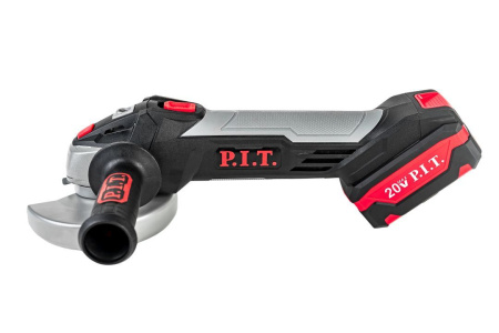 Шлифмашина угловая аккум. P.I.T. PWS20H-125С/1 бесщеточн., OnePower Li-ion 20V, 4Ah