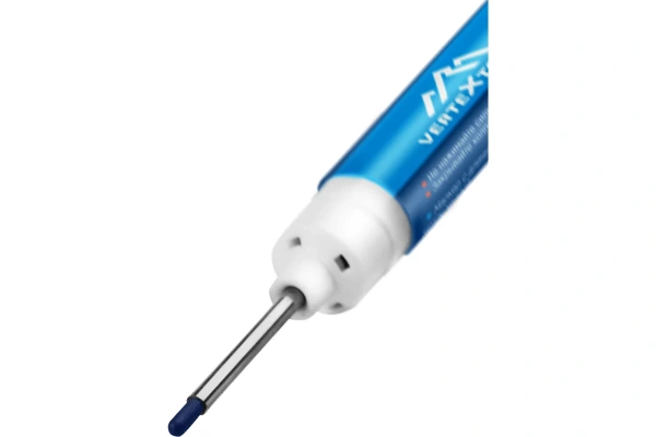 Строительный маркер-краска с длинным наконечником VertexTools синий арт. 0021-04