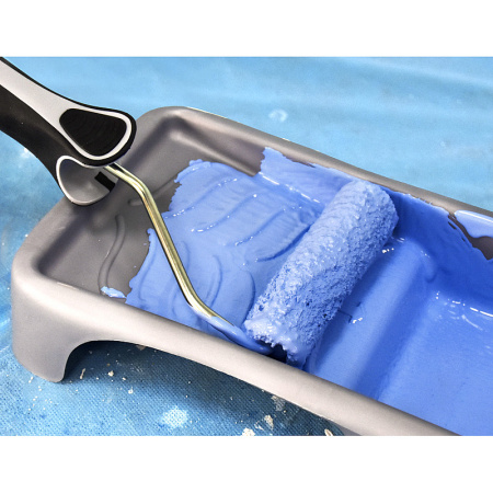 Набор мини-роликов с бюгелем Rollingdog NYPOLY 100мм, ворс 12мм, полиэстер/полиамид (6шт) арт.60264