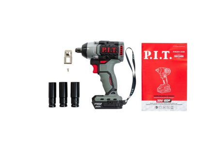 Гайковерт ударный P.I.T. PIW20H-300B Solo бесщеточн., SOLO (без аккум.)