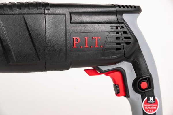 Перфоратор P.I.T. PBH24-C, щеточный/220В, SDS-plus, 850 Вт