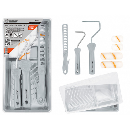 Набор малярный Rollingdog (11 предметов), серия Standard, арт.70221 Набор малярный Rollingdog (11 предметов), серия Standard, арт.70221