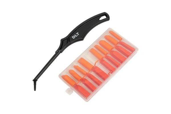 Набор шпателей для силикона DLT Silicone, комплект 18 насадок, арт. 1744