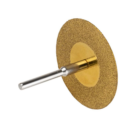 Набор алмазных дисков с титановым покрытием для гравера 50мм HUBA Tools (10 штук) 