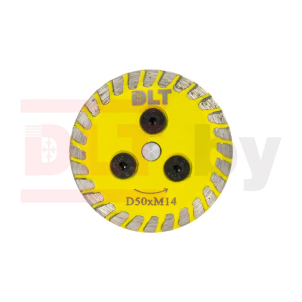 Диск с фланцем-переходником DLT MINI TURBO 50мм/M14, 1178 Диск с фланцем-переходником DLT MINI TURBO 50мм/M14, 1178