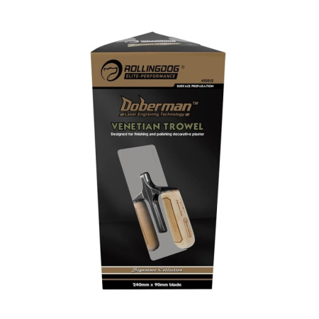 Венецианская кельма Rollingdog DOBERMAN 240х90мм, серия Elite, арт.50512