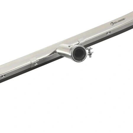 Скребок резиновый изогнутый для пола Rollingdog 610 мм, резьба, арт. 90206