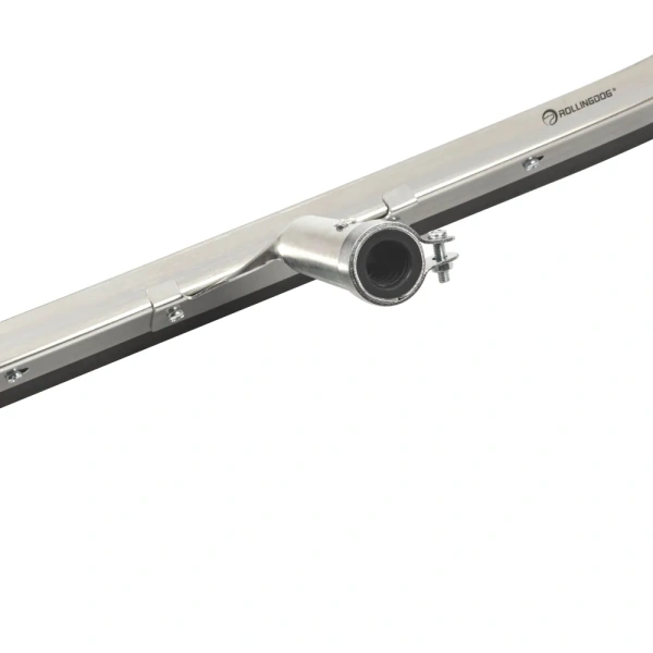 Скребок резиновый изогнутый для пола Rollingdog 610 мм, резьба, арт. 90206