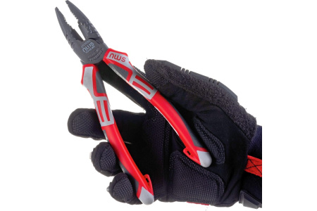 Плоскогубцы 205мм покрытие TitanFinish рукоятки SoftGripp 3K NWS CombiMax 109-69-205