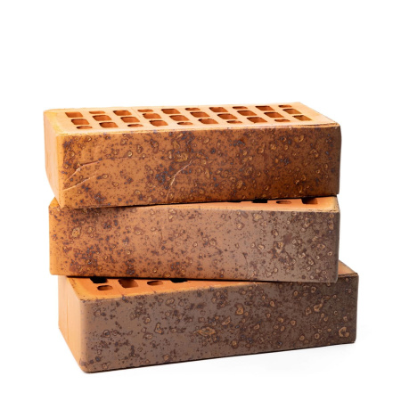 Облицовочный кирпич Тайга морион на заре скала 1НФ 250х65х120 мм