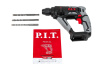 Перфоратор P.I.T. PBH20H-18A SOLO бесщеточн., OnePower Li-ion 20V