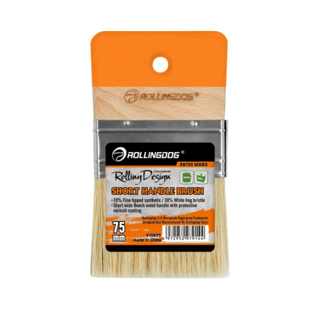 Кисть флорентийская Rollingdog Rolling Design 75 мм щетина синт.70% + натур. 30% арт. 10695