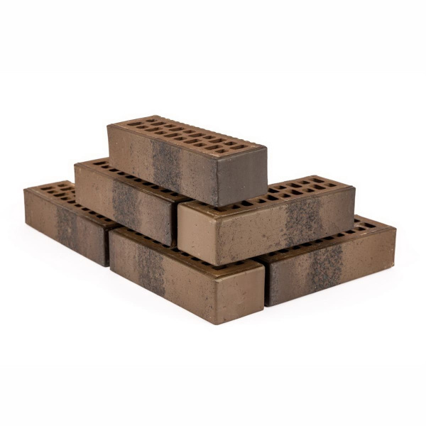 Облицовочный кирпич Тайга Вулканы Каменный гром 0,7НФ 250х65х85 мм