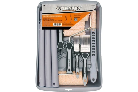 Набор малярный Rollingdog SUPER-MICRO (15 предметов) арт. 70187