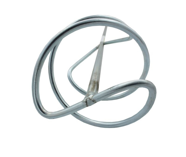 Миксер оцинкованный универсальный (червячного типа) 80*400 мм, шестигранный хвостовик