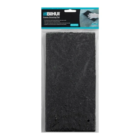 Губка абразивная для затирки черная (жесткая) BIHUI 250*120*20 мм арт. CSPB