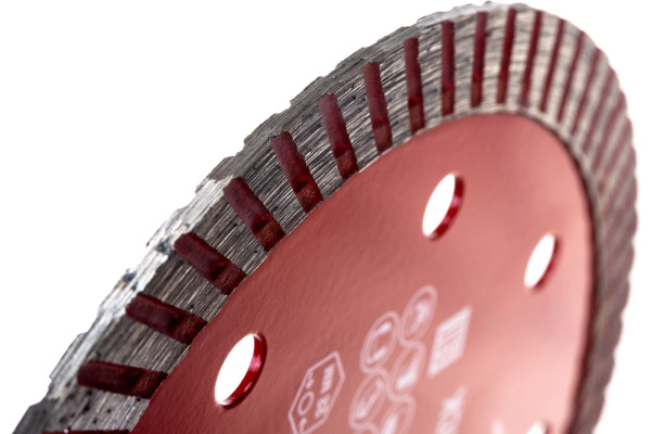 Диск отрезной алмазный VertexTools ТУРБО 125мм/22,23мм/1,7мм, 04-125-1