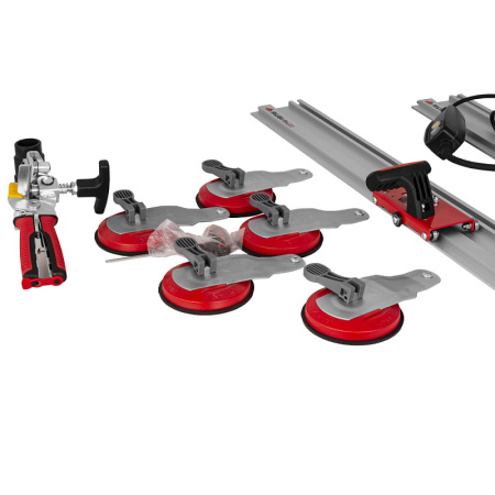 Система резки керамогранита с направляющей шиной Rubi TC-125 EXTRA, электрический+ручной, 3600мм