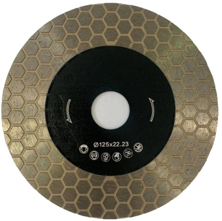 Диск для заусовки алмазный HUBA Tools 125мм/1.6мм, арт. HTZF125