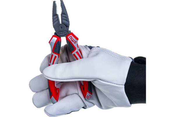 Плоскогубцы 165мм покрытие TitanFinish рукоятки SoftGripp 3K NWS CombiMax 109-69-165