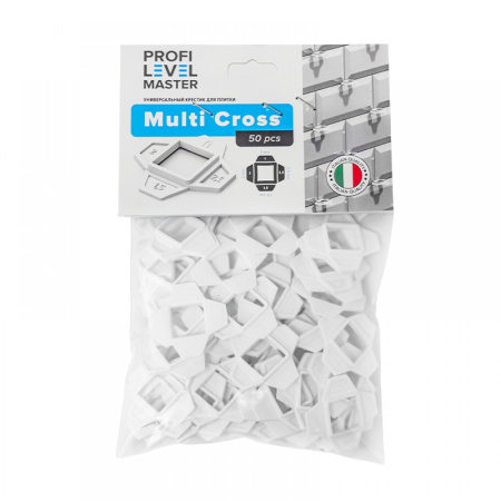Крестики для плитки многоразмерные 1,0; 1,5; 2,0; 2,5мм PLM уп.50шт.