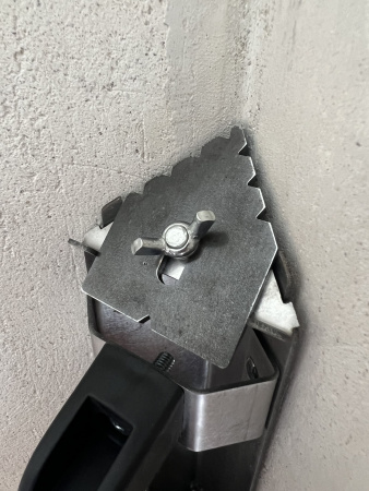 Рубанок для подрезки штукатурки, внутренний угол, ручка, Corner PROFI арт. GRND-001