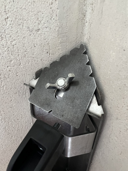 Рубанок для подрезки штукатурки, внутренний угол, ручка, Corner PROFI арт. GRND-001