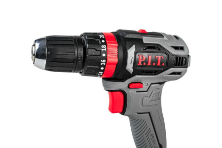 Дрель-шуруповерт ударная P.I.T. PSB20H-10B SOLO бесщеточн., OnePower Li-ion 20V