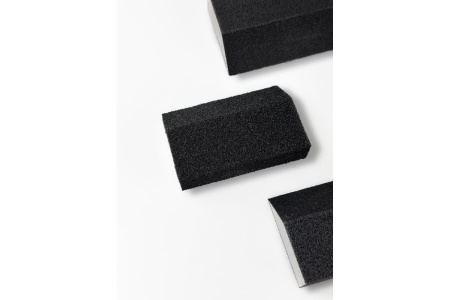 Губка абразивная шлифовальная P60 100х68х42х26мм, VertexTools 100-68-60 