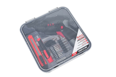 Отвертка аккумуляторная P.I.T. PD03P3.6-006 , Li-ion 3.6 В