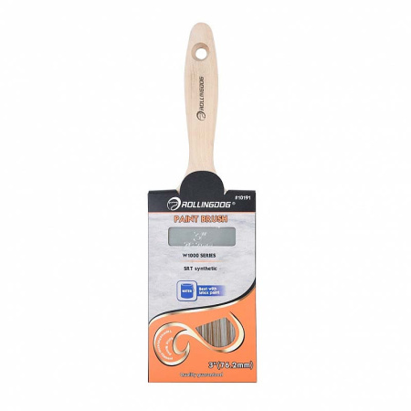 Плоская кисть Rollingdog W1000 3”(76,2) синтетика арт.10191