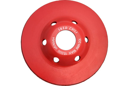 Чашка шлифовальная RED CHILI ТУРБО 100мм/22,2мм 04-100-13