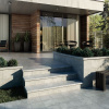 Рядовая ступень флорентинер Exagres Boston Grey 330х330х13х40мм