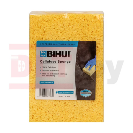 Губка целлюлозная для затирки BIHUI 165*110*50 мм арт. CFCS165