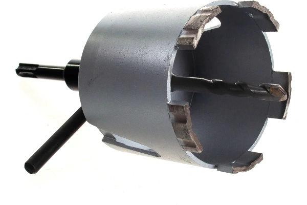 Коронка алмазная по бетону 80мм Hilberg Laser HM203