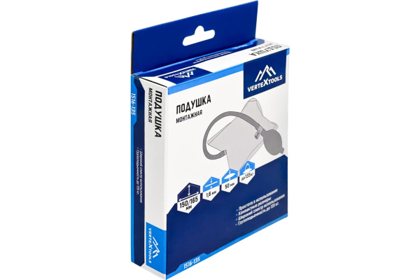 Подушка монтажная 150х165 мм 135 кг, VertexTools 1516-135