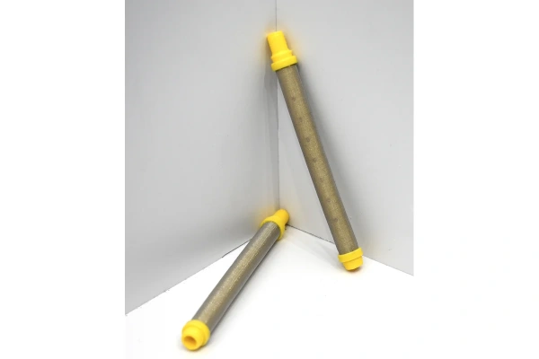 Фильтр сетчатый в ручку пистолета желтый 100 меш DP637F100A