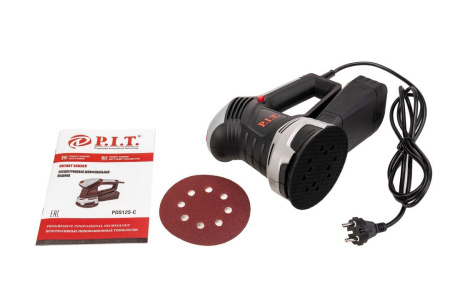 Шлифмашина эксцентриковая (орбитальная) P.I.T. PDS125-C, PDS125-C Мастер