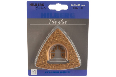 Полотно зачистное по плиточному клею Hilberg Delta WC 80mm HR2180