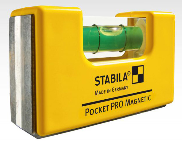 Уровень пузырьковый 70мм, 1 глазок, тип Pocket PRO Magnetic STABILA, 17953 Уровень пузырьковый 70мм, 1 глазок, тип Pocket PRO Magnetic STABILA, 17953