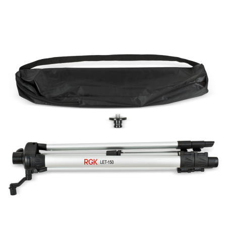 Штатив 145см RGK LET150, наклонная элевационная площадка, 1/4"