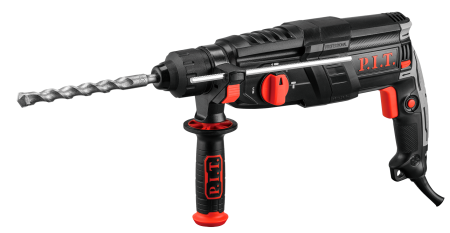 Перфоратор P.I.T. РВН24-С2, щеточный/220В, SDS-plus, 800 Вт