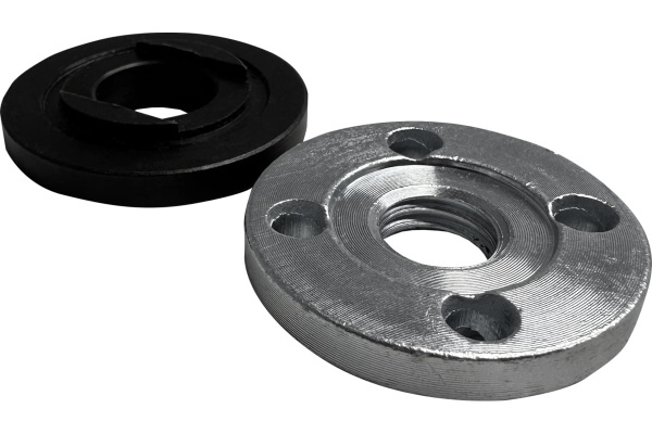 Комплект для УШМ гайка М14 с опорным фланцем VertexTools 20-40-125 Комплект для УШМ гайка М14 с опорным фланцем VertexTools 20-40-125