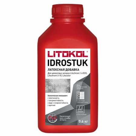 IDROSTUK - M Латексная добавка LITOKOL 0,6кг